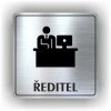 Cedule ředitel – plast (piktogram)