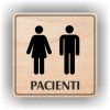 Cedule pacienti – plast (piktogram)