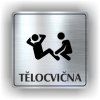 Cedule tělocvična – plast (piktogram)