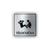Cedule tělocvična | Piktogram (čtverec)