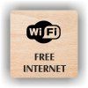 Cedule wifi free – plast (piktogram)