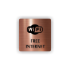 Cedule wifi free | Piktogram (čtverec)