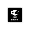 Cedule free internet | Piktogram (čtverec)