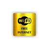 Cedule free internet | Piktogram (čtverec)