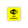 Cedule free internet | Piktogram (čtverec)