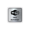 Cedule free internet | Piktogram (čtverec)