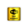Cedule free internet | Piktogram (čtverec)