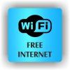 Cedule free internet – plast (piktogram)