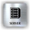 Cedule server – plast (piktogram)