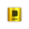 Cedule server | Piktogram (čtverec)