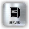 Cedule server – plast (piktogram)