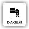 Cedule kancelář – plast (piktogram)