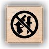 Cedule zákaz zbraní – plast (piktogram)