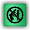 Cedule zákaz zbraní – plast (piktogram)