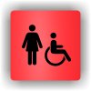Piktogram - ŽENY/INVALIDÉ
