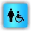 Piktogram - ŽENY/INVALIDÉ