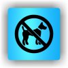 Piktogram - ZÁKAZ VSTUPU PSŮ