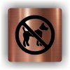 Piktogram - ZÁKAZ VSTUPU PSŮ