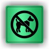 Piktogram - ZÁKAZ VSTUPU PSŮ