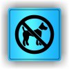 Piktogram - ZÁKAZ VSTUPU PSŮ