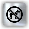 Piktogram - ZÁKAZ VSTUPU PSŮ