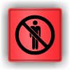 Piktogram - ZÁKAZ VSTUPU