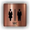 Piktogram - WC DÁMY A PÁNOVÉ