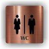 Piktogram - WC DÁMY A PÁNOVÉ