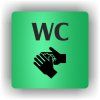 Cedule wc – plast (piktogram)