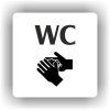 Cedule wc – plast (piktogram)