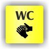 Cedule wc – plast (piktogram)