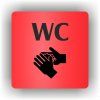 Cedule wc – plast (piktogram)