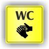 Cedule wc – plast (piktogram)