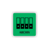 Cedule archiv | Piktogram (čtverec)