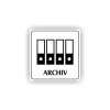 Cedule archiv | Piktogram (čtverec)
