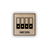 Cedule archiv | Piktogram (čtverec)
