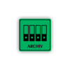 Cedule archiv | Piktogram (čtverec)