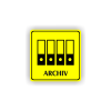 Cedule archiv | Piktogram (čtverec)