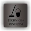 Piktogram - TECHNICKÁ MÍSTNOST