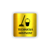 Cedule technická místnost | Piktogram (čtverec)