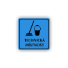 Cedule technická místnost | Piktogram (čtverec)