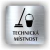 Cedule technická místnost – plast (piktogram)