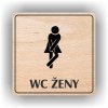 Piktogram - WC ŽENY