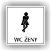 Piktogram - WC ŽENY