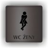 Piktogram - WC ŽENY