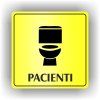 Cedule pacienti wc – plast (piktogram)