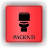 Piktogram - PACIENTI WC