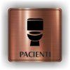 Cedule pacienti wc – plast (piktogram)