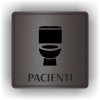 Piktogram - PACIENTI WC
