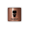 Cedule pacienti wc | Piktogram (čtverec)
